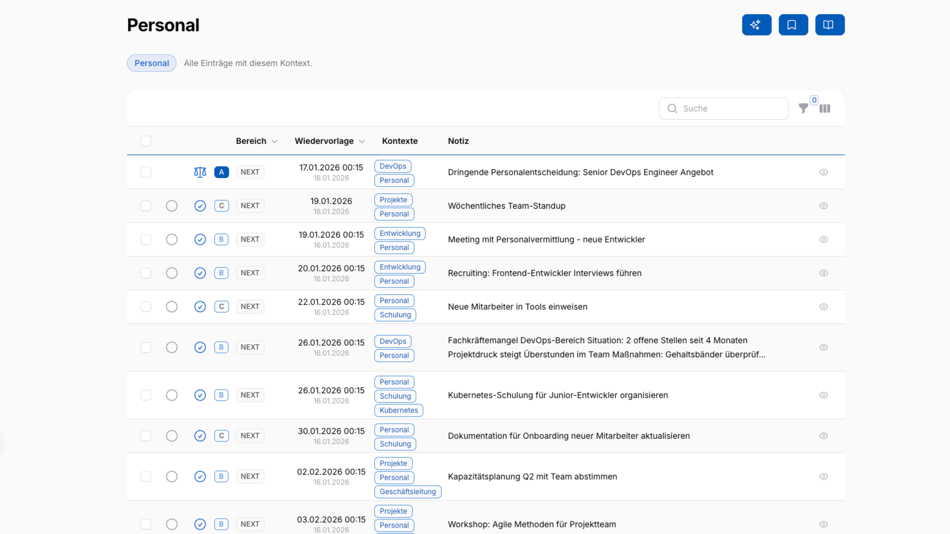 Follow-Up System - View