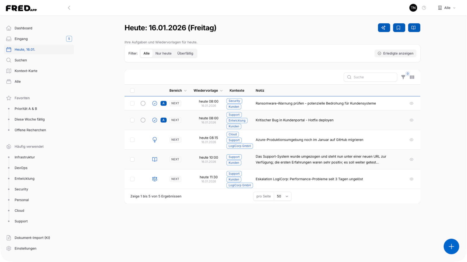 Clear Classification